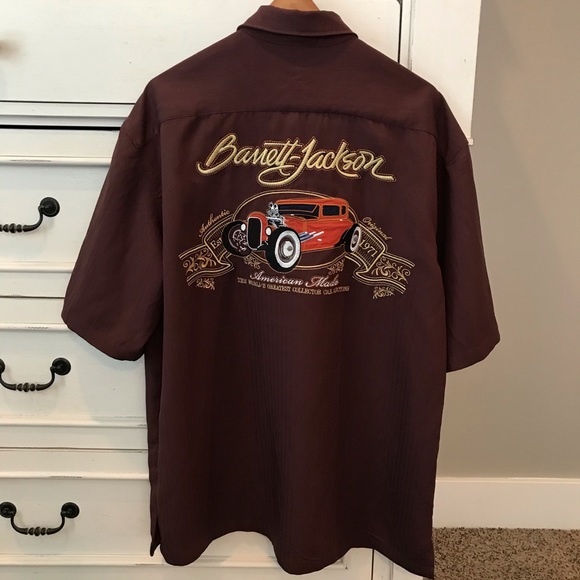 Barrett-Jackson Other - Authentic Barrett-Jackson Embroidered Shirt.